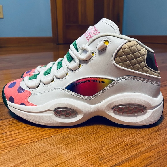 Hasbro x Reebok Question Mid 'Candy Land' GZ0081, Size 4.5(6 Women’s) - Picture 2 of 12
